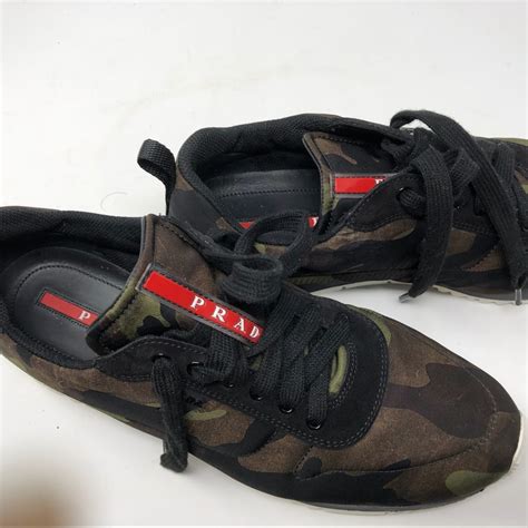 prada lane sneakers|prada camouflage sneakers.